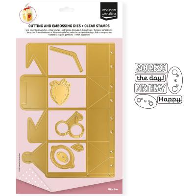 Vaessen Creative Stamps & Dies - Milk Box